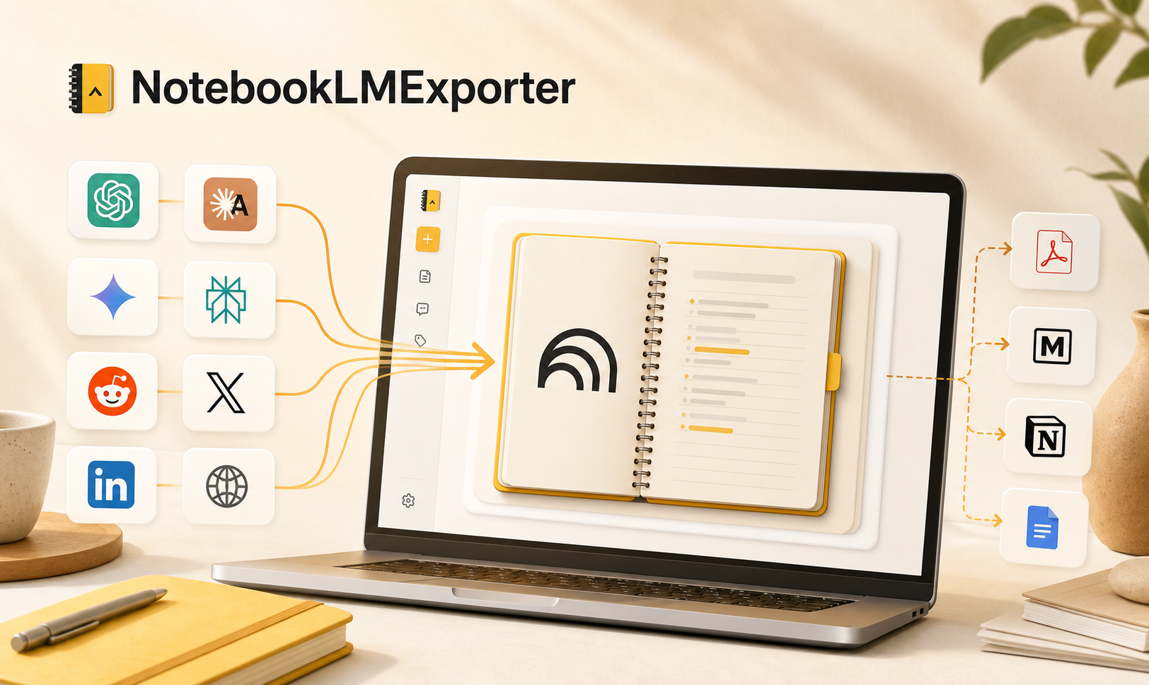 NotebookLM exporter preview